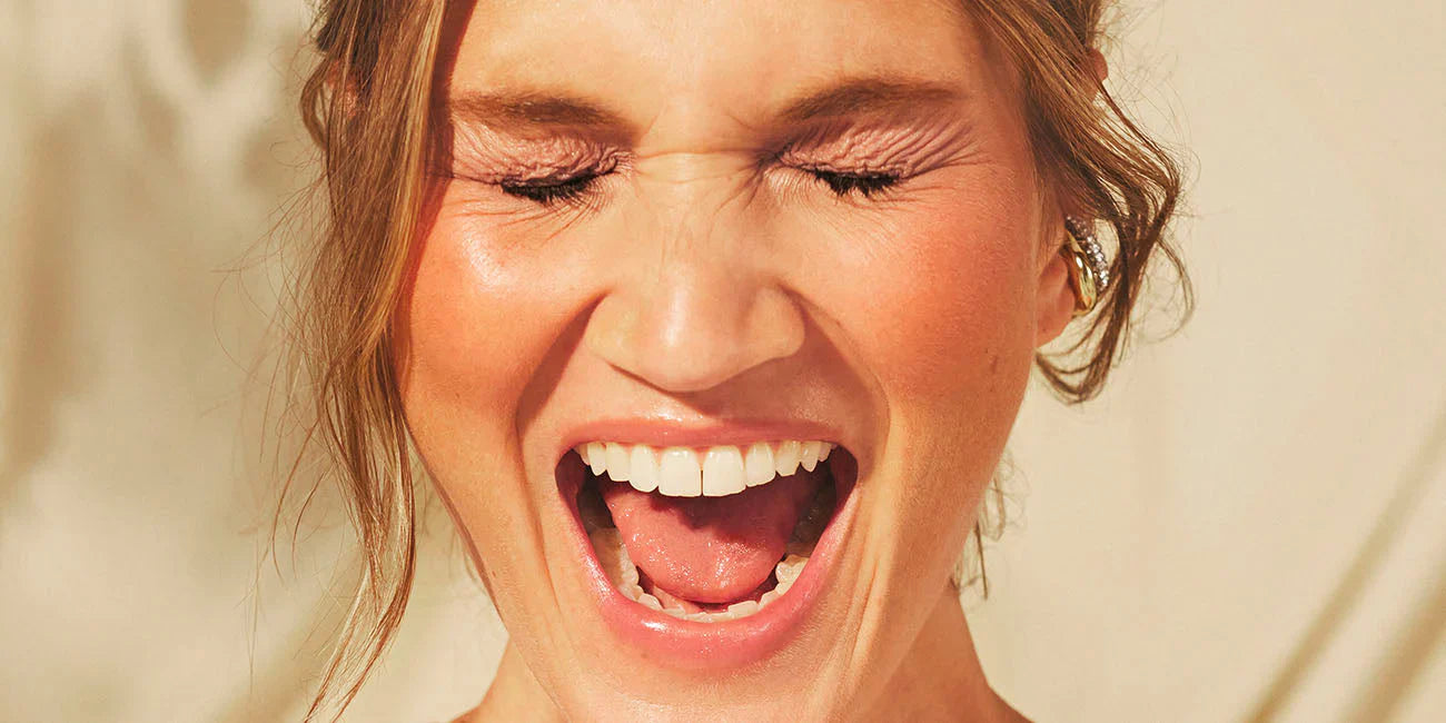 woman wearing well people face makeup