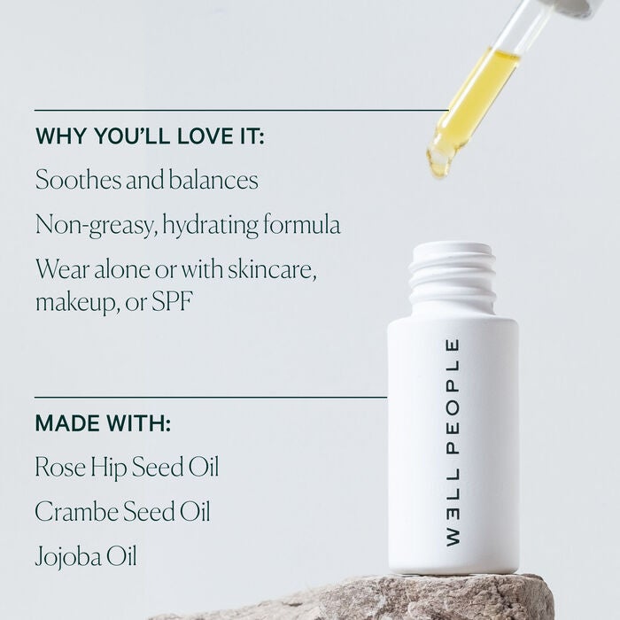 why you'll love well people facial oil