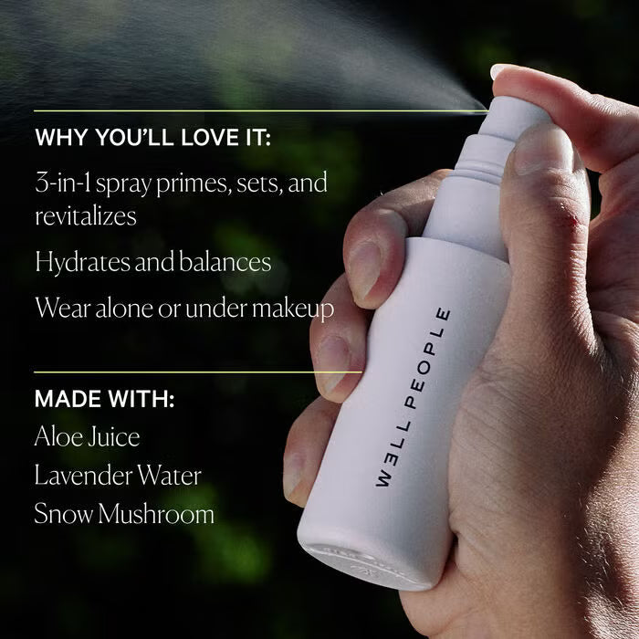 makeup setting spray benefits and vegan ingredients