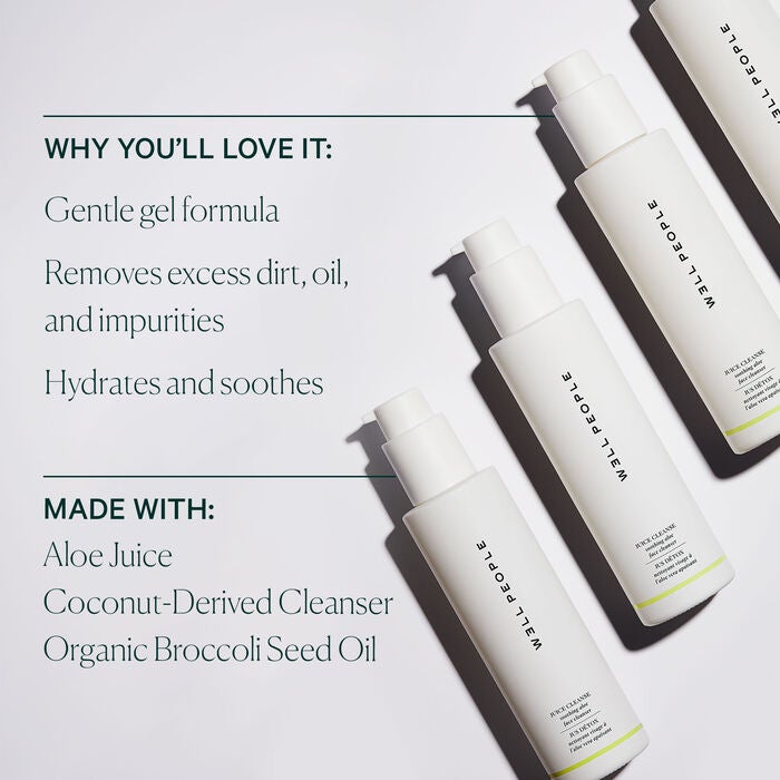 Juice Cleanse Soothing Aloe Face Cleanser | Well People