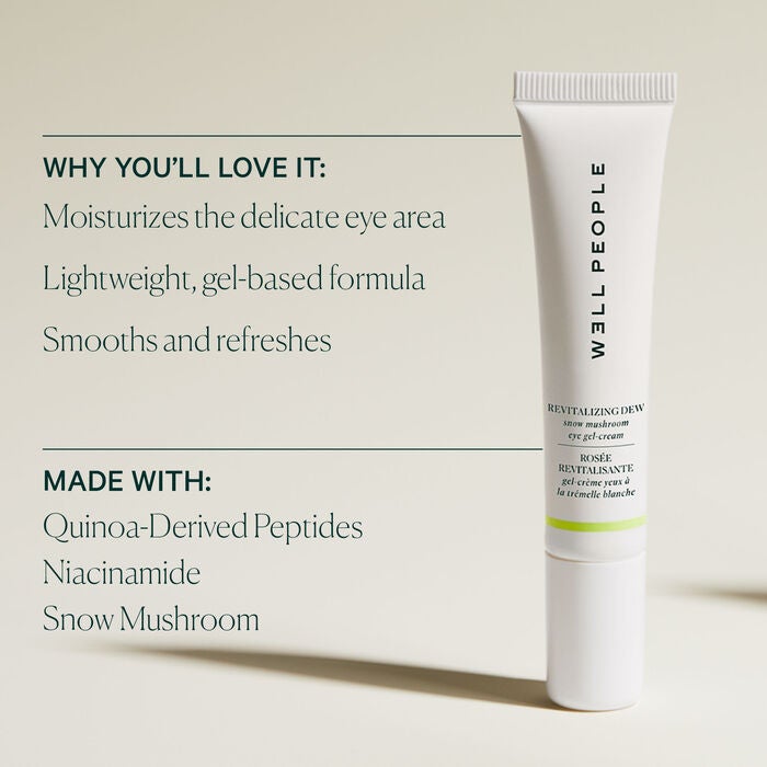 well people eye cream ingredients and benefits