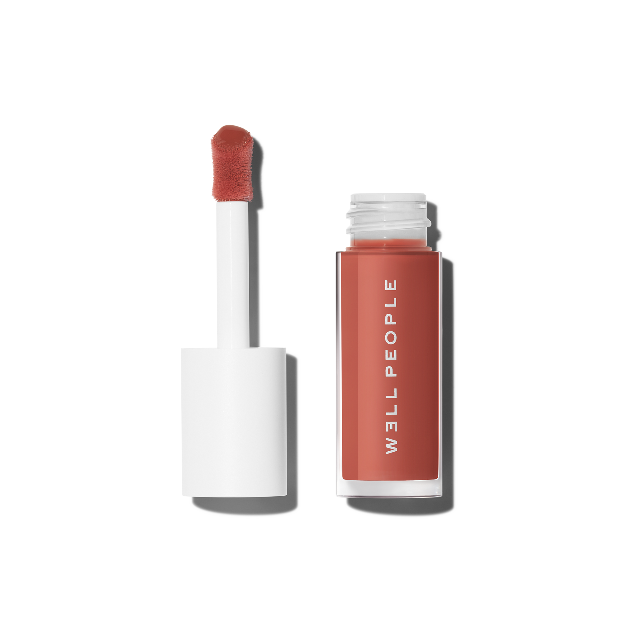 well people lip oil poppy coral