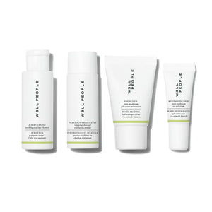 Plant Power Skincare Starter Mini Set - Travel Size | Well People