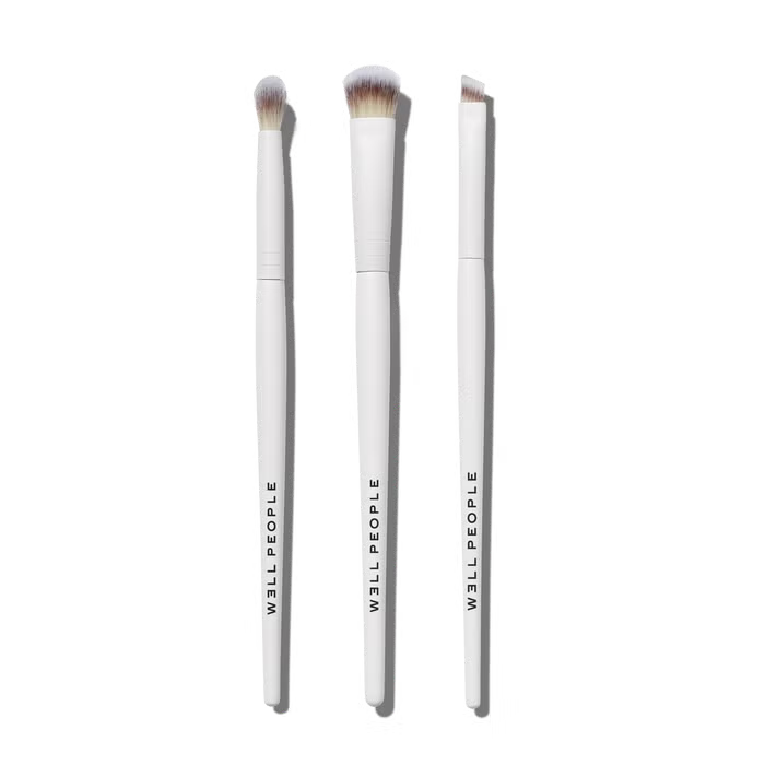 well people eye makeup brush set
