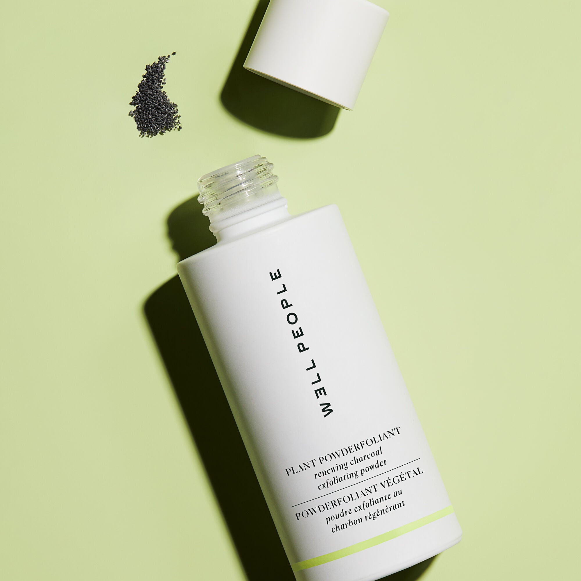 Exfoliating powder store